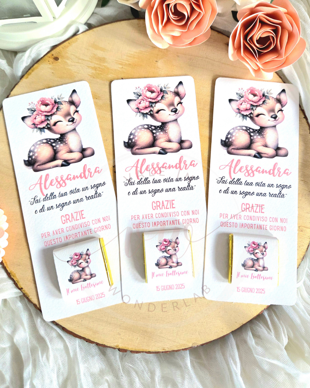 CARD CON CIOCCOLATINO
