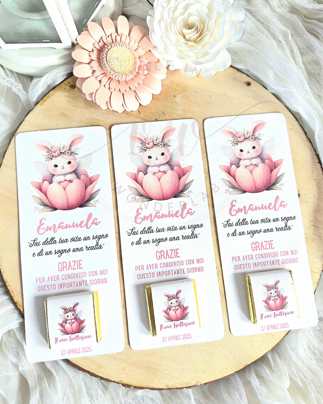 CARD CON CIOCCOLATINO