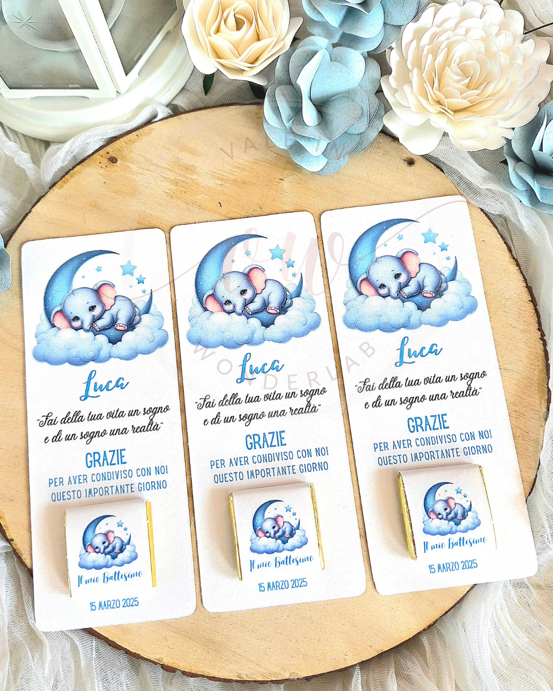CARD CON CIOCCOLATINO