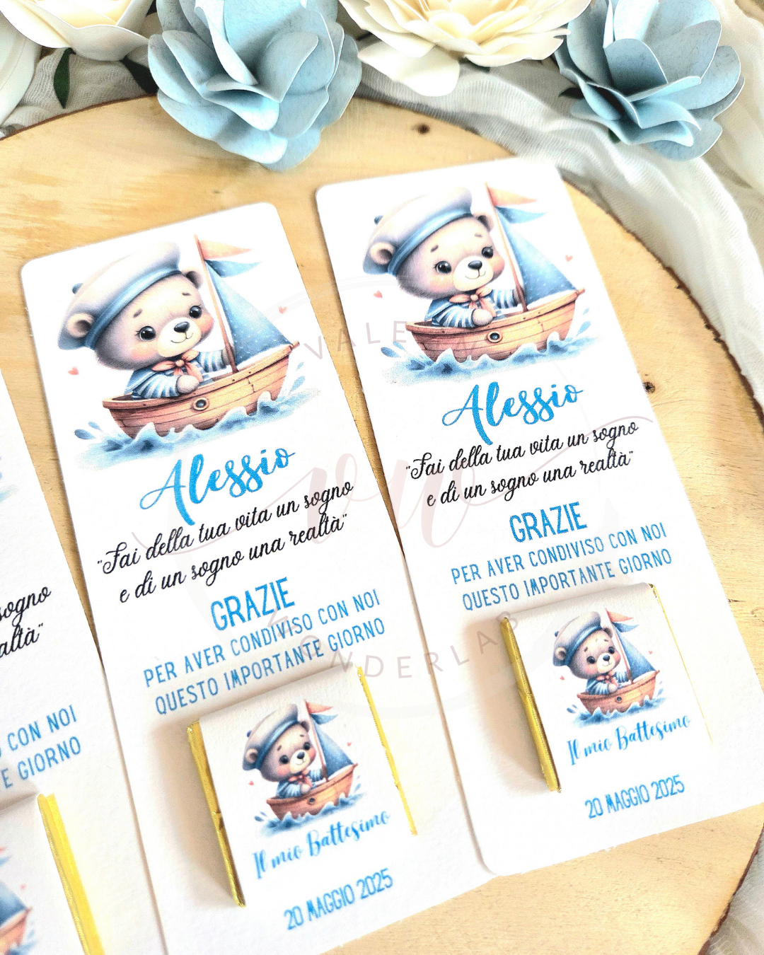 CARD CON CIOCCOLATINO
