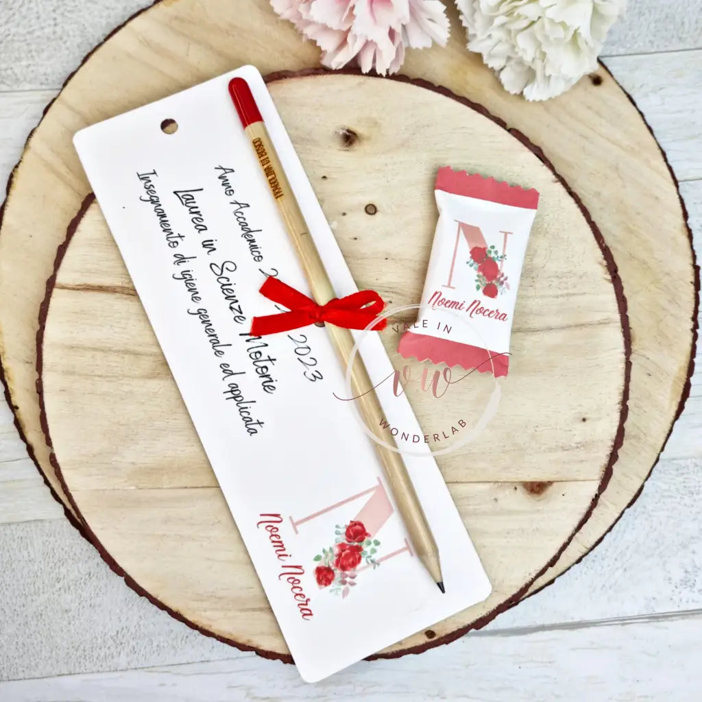 matite piantabili personalizzabili nome idea regalo invitati laurea