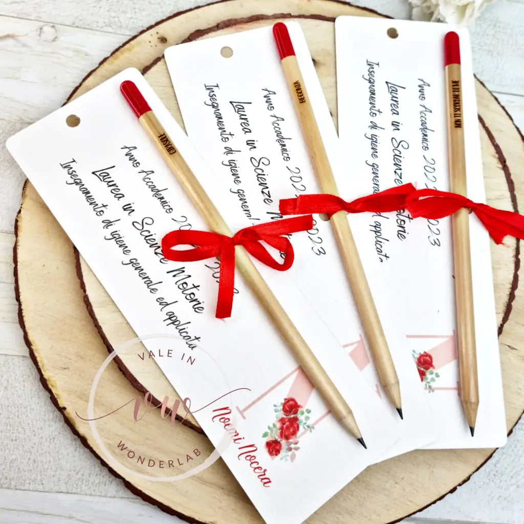 matite piantabili personalizzabili nome idea regalo invitati laurea