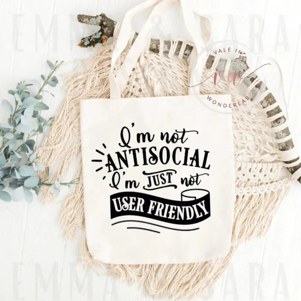 TOTE BAG COTONE PERSONALIZZABILE (bianco e nero)