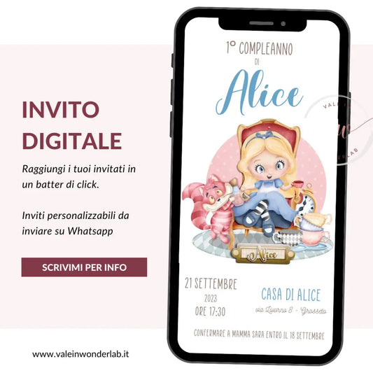 invito digitale feste da inviare su whatsapp